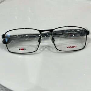 CARRERA STAINLESS STEEL FRAMES BLACK 8869 807 BRAND NEW